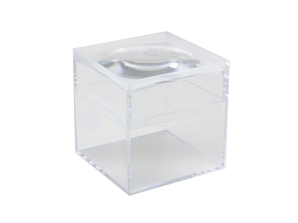 magnifier box - 3fold - 30mm